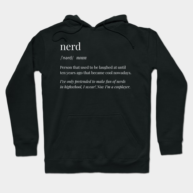 Nerd definition Hoodie by ShirtBricks